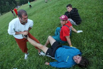 Začiatok prípravy tábora