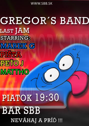 KONCERT BAR - GREGORSBAND