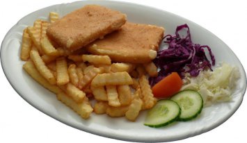 Vyprážany bar v našom syre